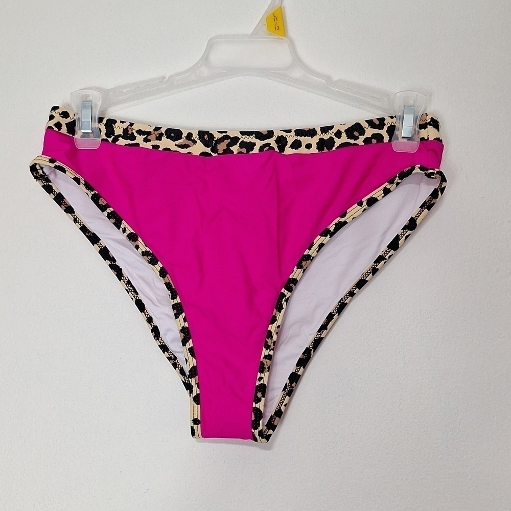Live Life On The Beach Swim Bikini  Leopard